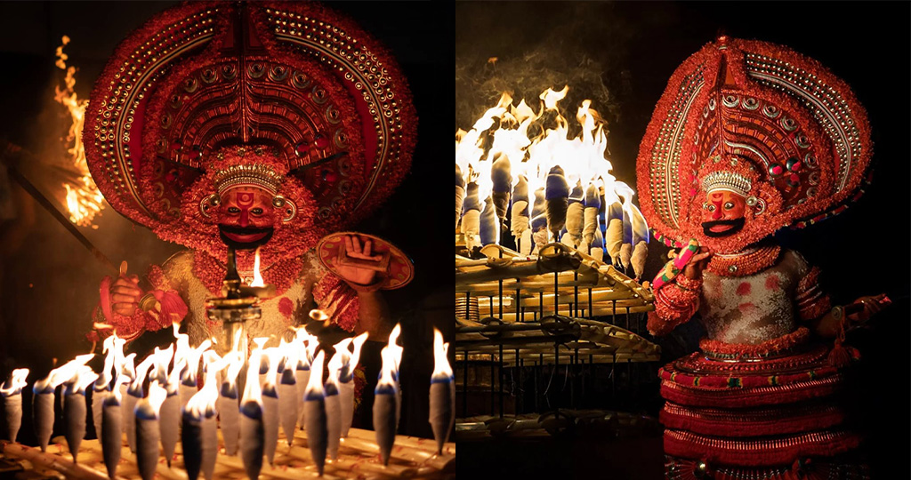 Kathivanoor Veeran Theyyam in North Kerala