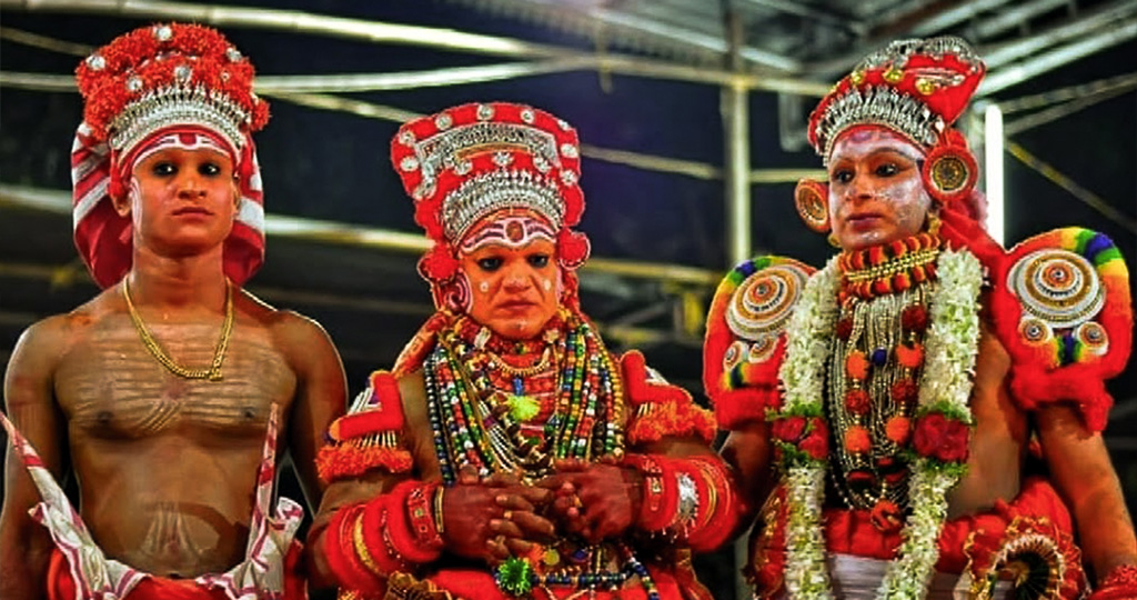 Makkavum Makkalum Theyyam of North Kerala.