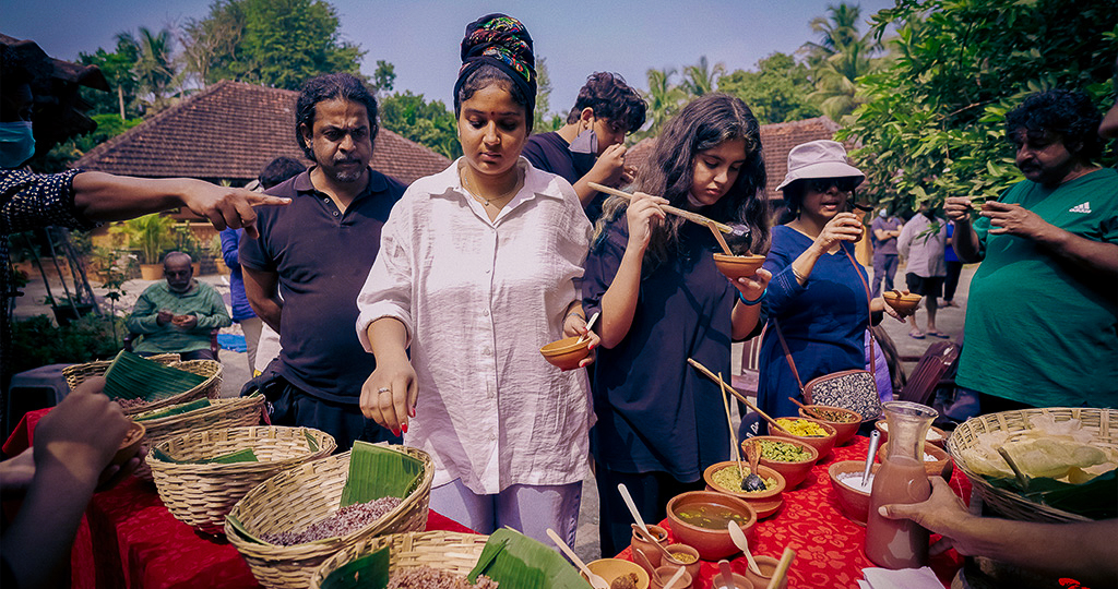 Rice tasting session organized by Moksha Stories