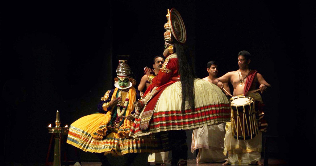 Kathakali artform of Kerala