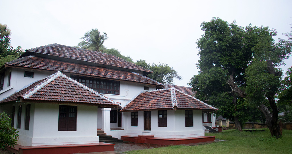 An ancestral heritage home in Kerala.