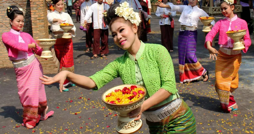 Songkran dance